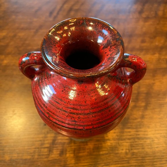 Southern Living At Home - red and brown vase - Picture 4 of 5